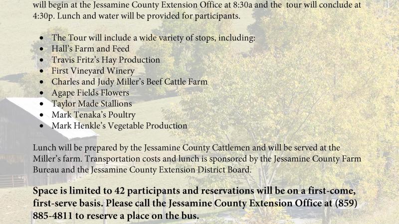 Jessamine County Ag Tour