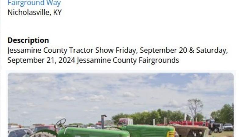 antique tractor show